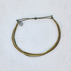 Men's Olive Anklet