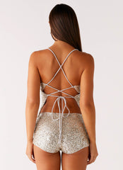 Maelis Cami Top - Silver