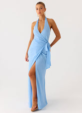 So Chic Maxi Dress - Periwinkle