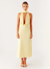 Sonny Midi Dress - Yellow