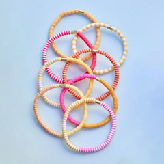 Warm Breeze Stretch Bracelet Set of 8
