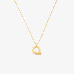 Initial Pendant Necklace