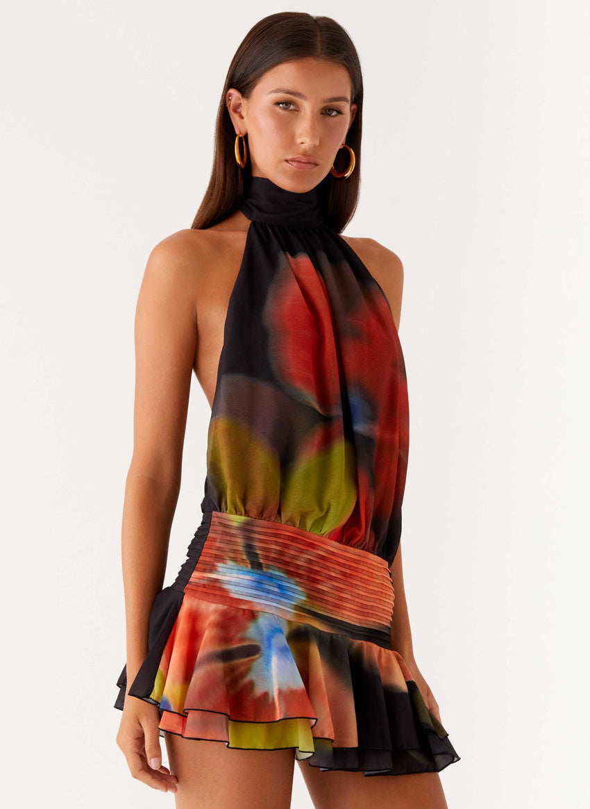 willow chiffon mini dress Willow Chiffon Mini Dress