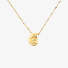 Seashell Pendant Necklace