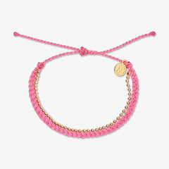 Petite Braid And Bead Bracelet