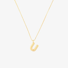 Initial Pendant Necklace