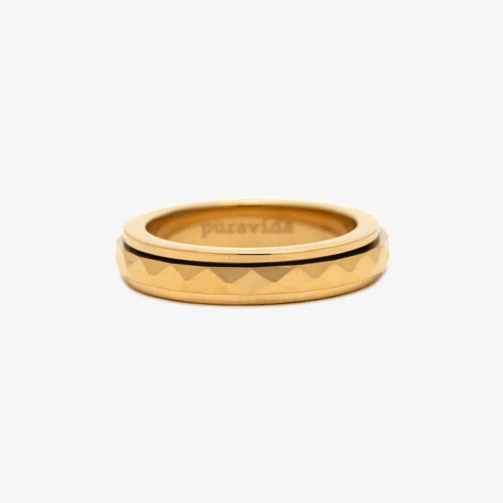 Diamond Cut Fidget Ring